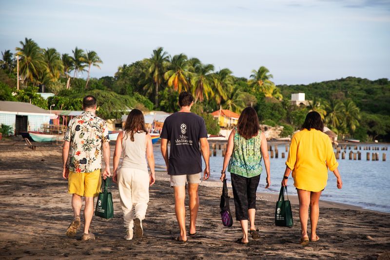 guests on a chronic pain retreat