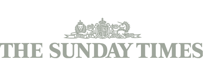 The logo for The Sunday Times, a British Sunday newspaper.