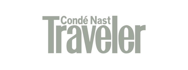 The logo for Condé Nast Traveler, a luxury and lifestyle travel magazine.