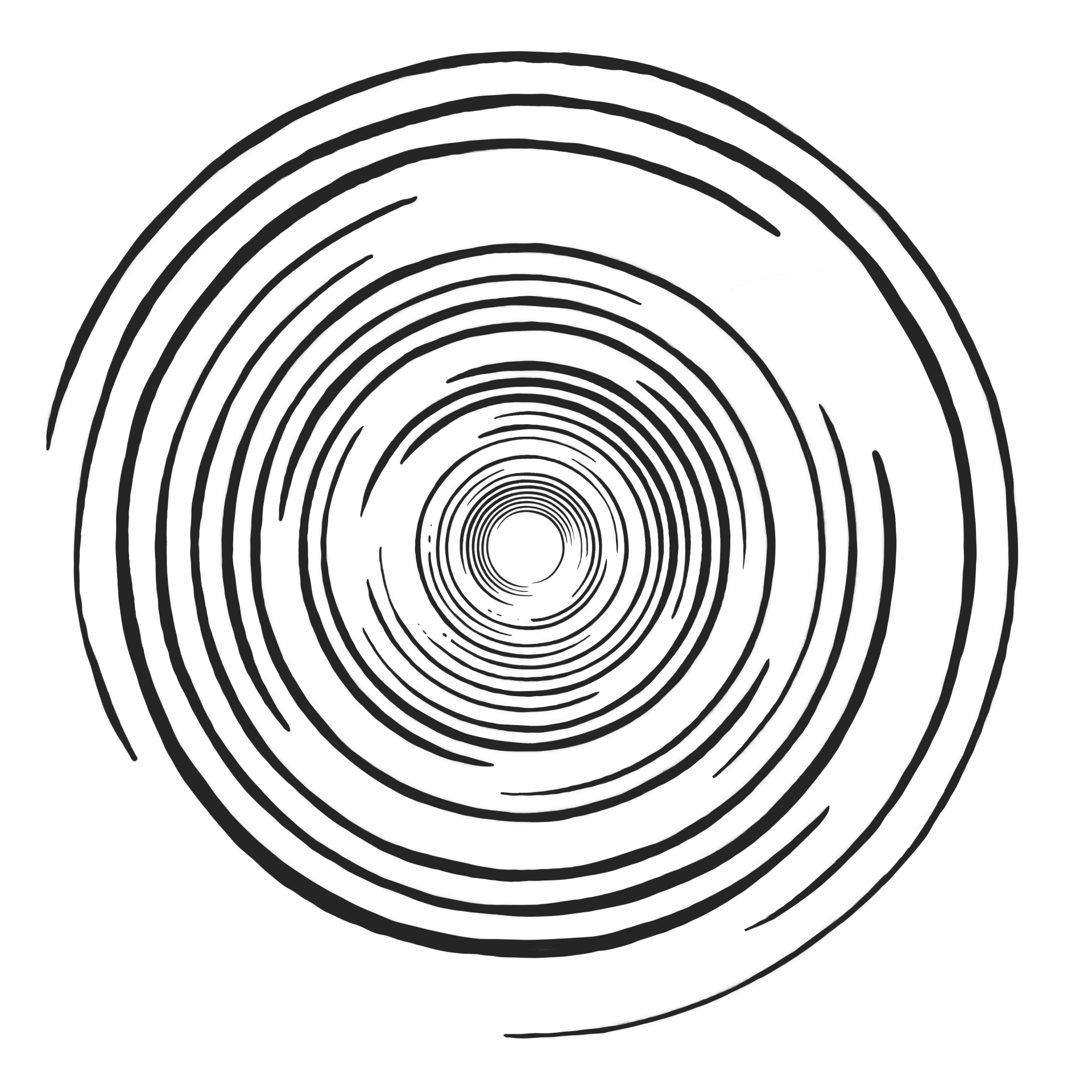 Abstract circle graphic symbolizing a fully integrated self.